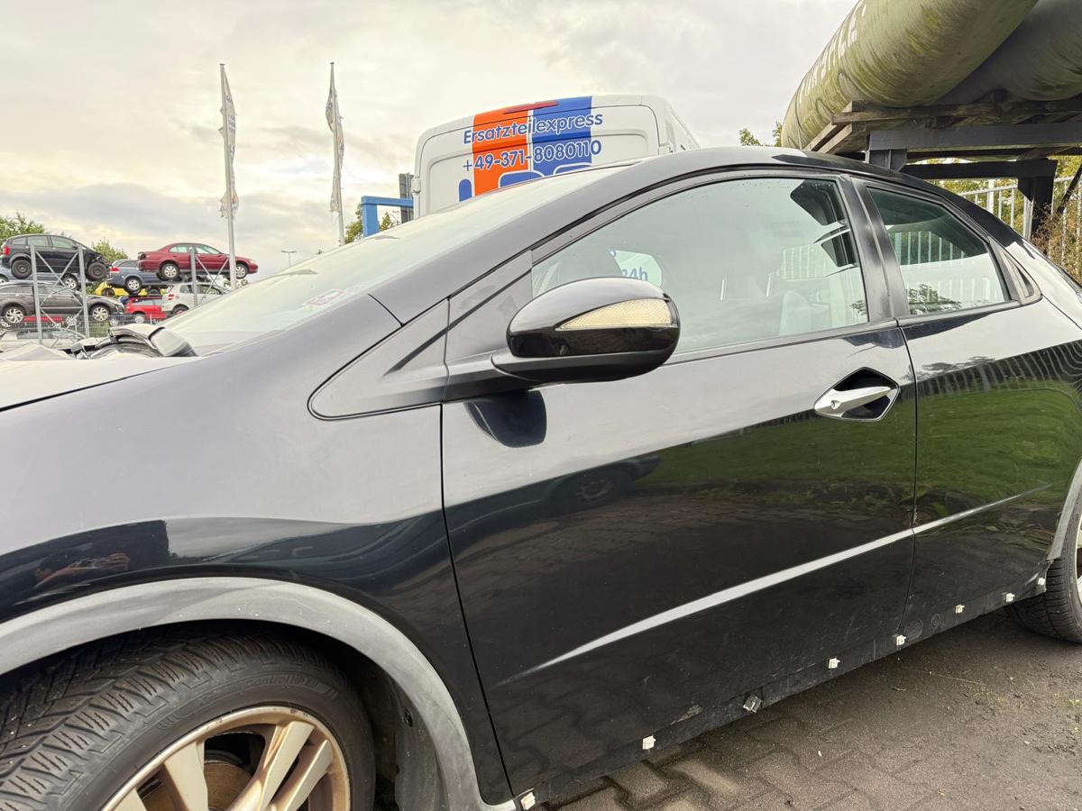 Honda Civic FK2 VIII original Tür vorn links B92P Nighthawk Black Rohbau BJ09